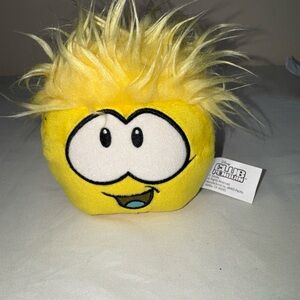 Club Penguin Yellow Puffle Plush Toy by Disney